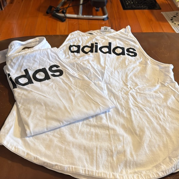 NWOT Bundle of 2 Adidas tanks- L - Picture 1 of 4